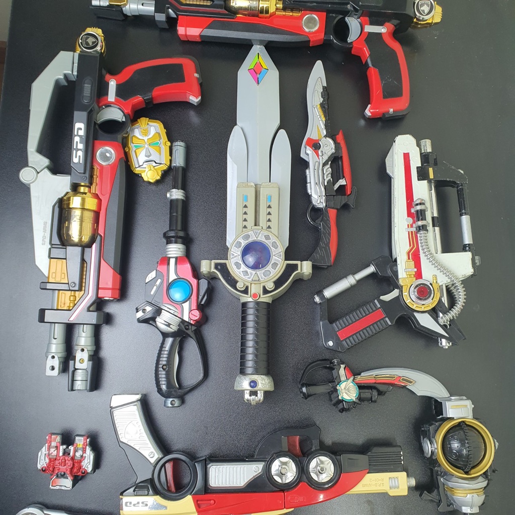 Xác Vũ Khí - Đồ Chơi Siêu Nhân Super Sentai Vũ Khí Biến Thân Thiếu Đồ - Chính Hãng Bandai Nhật Bản, Mô Hình Hotoku.