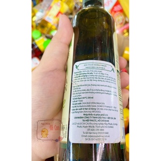 Dầu olive Olivolia Extra Virgin 250ml
