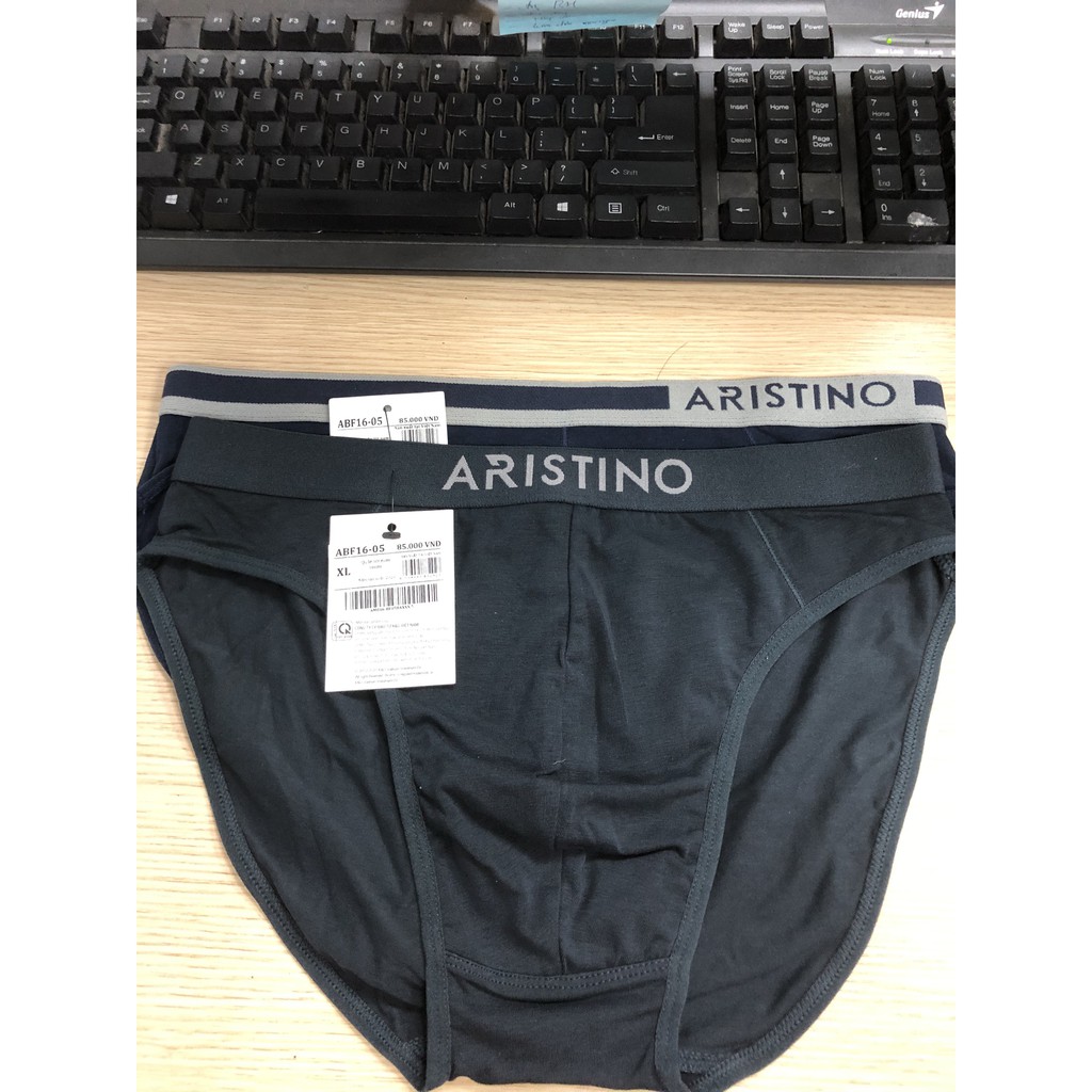 Combo 4 Sịp tam giác ARISTINO ❤️FREESHIP❤️ Quần Sịp Nam kháng khuẩn cao cấp, Chính hãng full tem mác