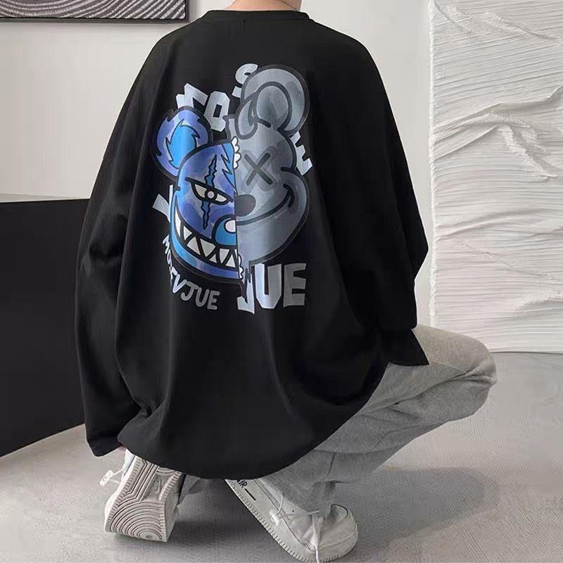 ▪◕◙Áo Longsleeves Oversize Jue, JACKLANE, nỉ chui đầu Unisex Jack Lane