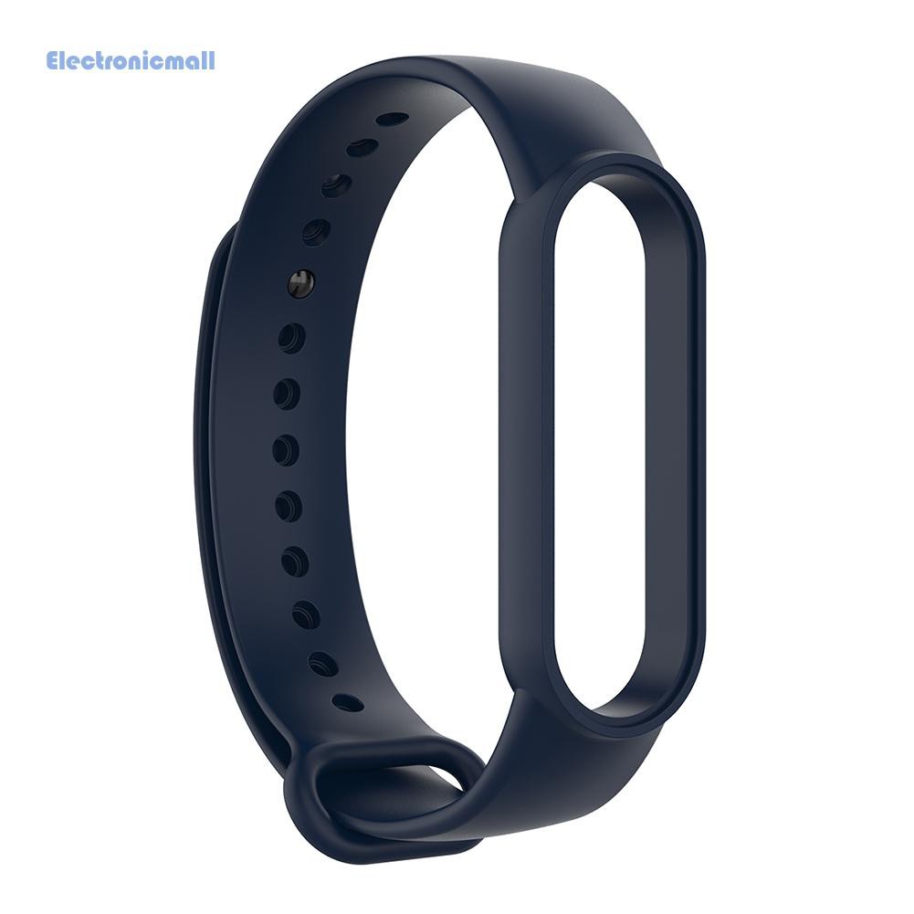 ElectronicMall01 Silicone Strap for Xiaomi Miband 5/NFC Smart Band Replacement Bracelet Belt