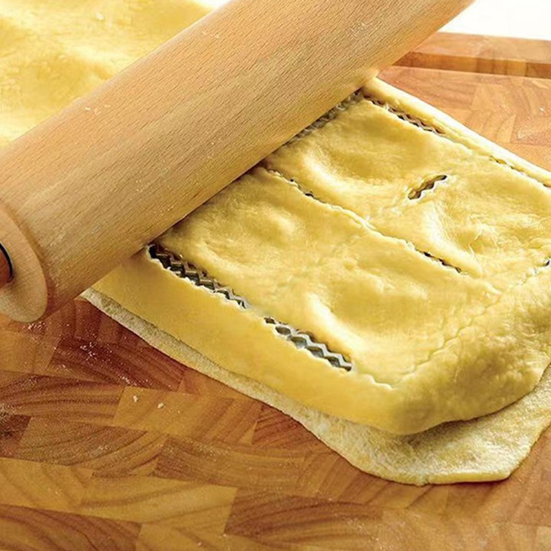 Khuôn Làm Mì Ý Ravioli Viền Vuông Chuyên Dụng