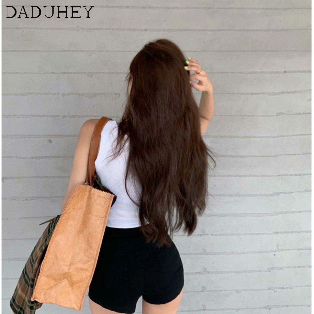 Quần Short Jean Lưng Cao Ôm Dáng Co Giãn Tốt Cỡ Lớn Phong Cách Âu Mỹ Thời Trang Cho Nữ