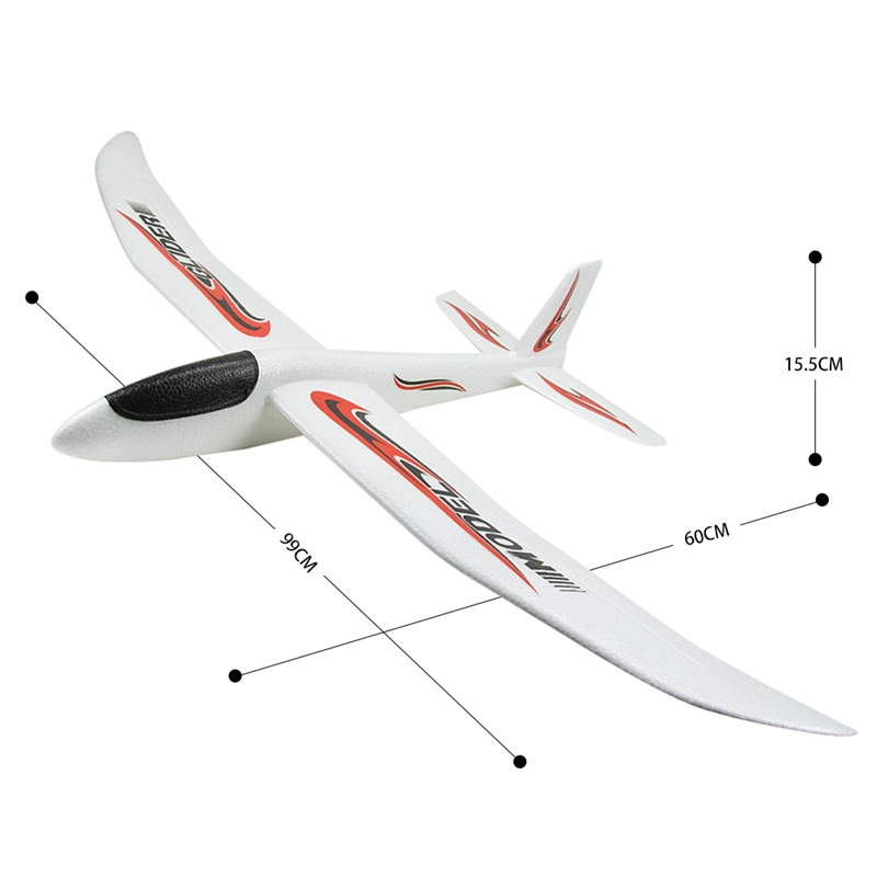 Máy Bay Ném Tay Xốp EPP 99CM (Nhãn Dán) 706