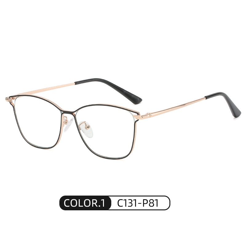 Kính mát Zelin LC705 chống tia xanh gọng kim loại thời trang Âu Mỹ