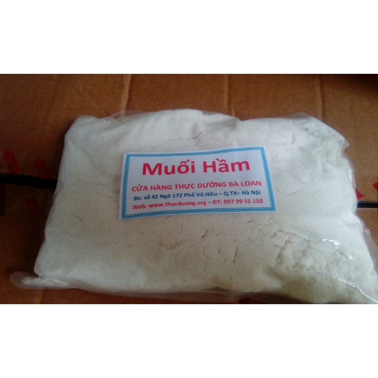 Muối hầm Bà Loan 1kg Thực dưỡng