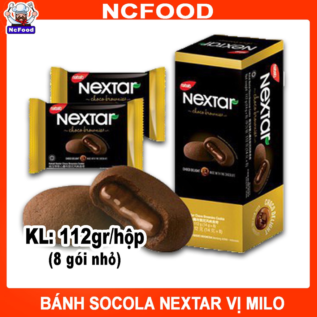 Bánh Socola Nextar Vị Milo 112g  NCFOOD
