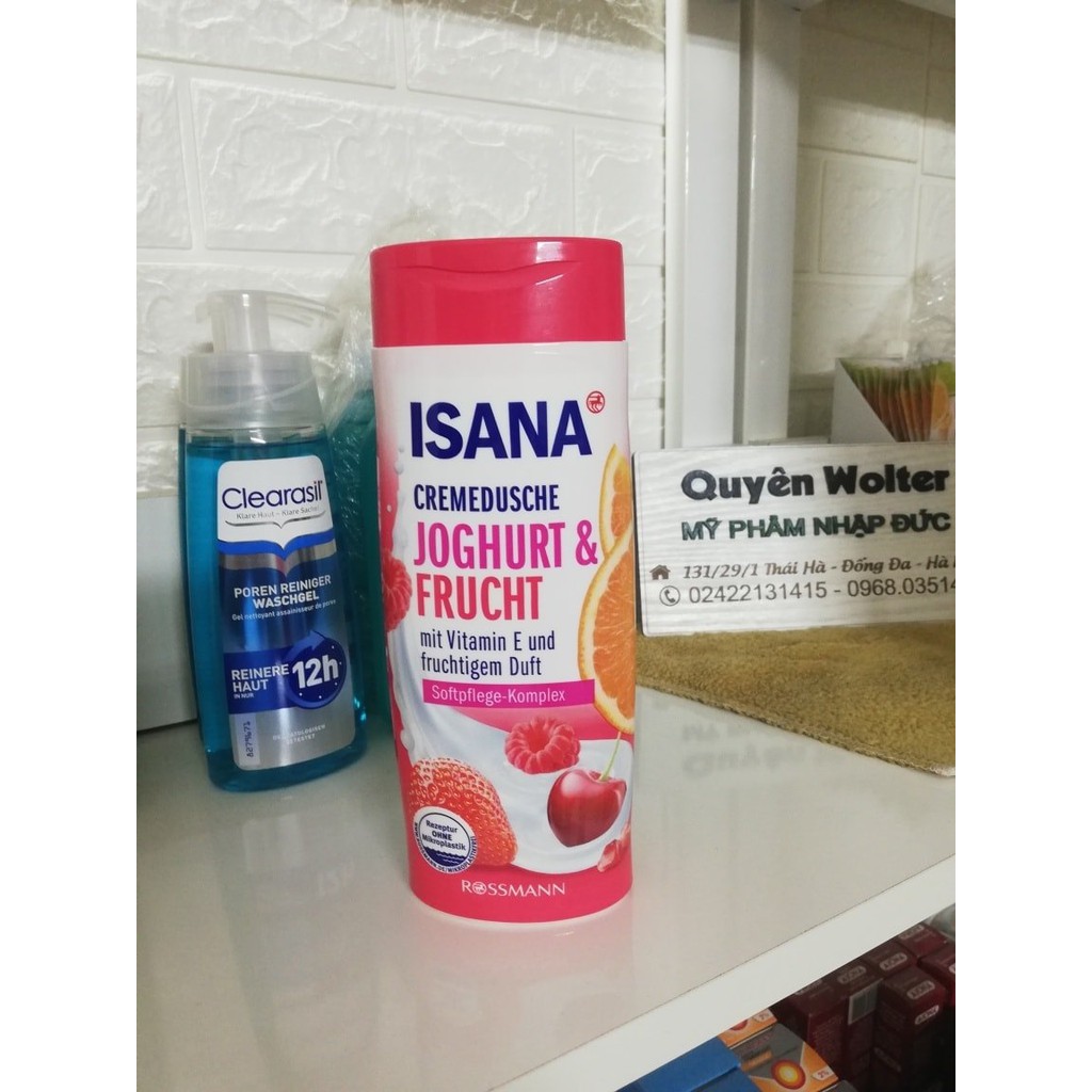 SỮA TẮM ISANA DUSCHGEL 300ml - Hàng nhập Đức