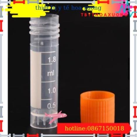 Ống Cryo, Ống LưuTrữ Lạnh Tế Bào 5 ml [ 50 ống ]