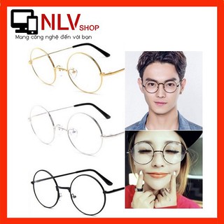 Kính Ngố Nobita Gọng Tròn Thời Trang - Kính Giả Cận NLVNGOTRON01 Vmã VT