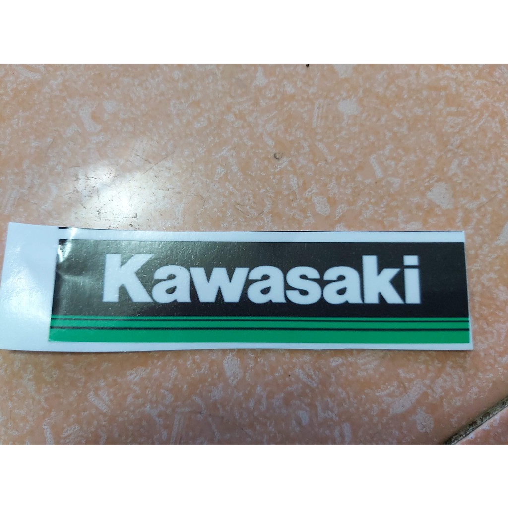 Tem Sticker Kawasaki Dán Xe, Dán Nón Giá Rẻ