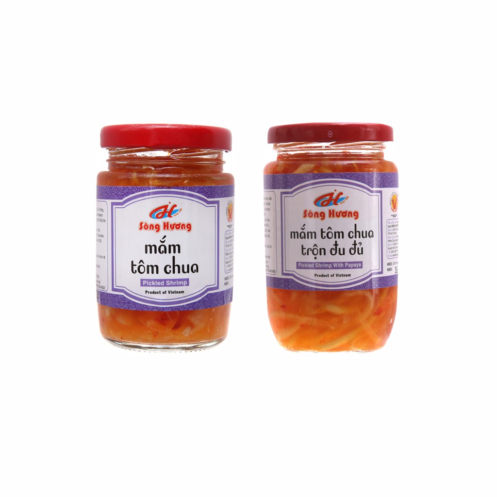 Combo 1 Hũ Mắm Tôm Chua 430g + 1 Hũ Mắm Tôm Chua Trộn Đu Đủ 430g Sông Hương Foods | BigBuy360 - bigbuy360.vn