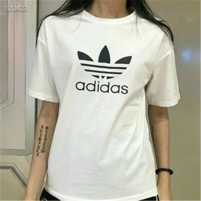 Áo Thun Adidas Tay Ngắn Cổ Tròn Chất Liệu Cotton 526 #