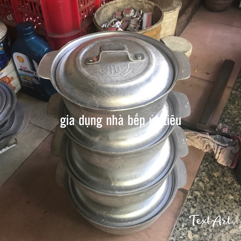 Nồi gang sâu kho thịt cá 4 size