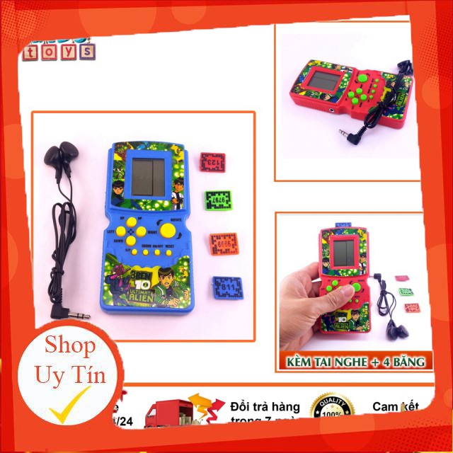 Máy chơi game cầm tay Brick Game tuổi thơ kèm tai nghe Liên hệ mua hàng 084.209.1989