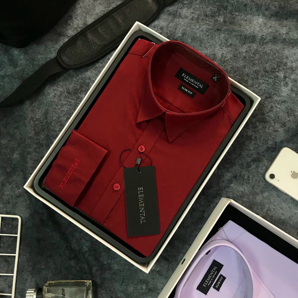 ÁO SƠ MI NAM CÔNG SỞ THÊU TAY KHÔNG NHĂN | BigBuy360 - bigbuy360.vn