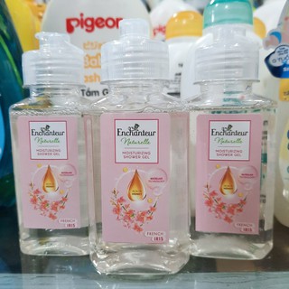 Sữa tắm dưỡng da Enchanteur Naturelle hương hoa Iris 100gr/Chai