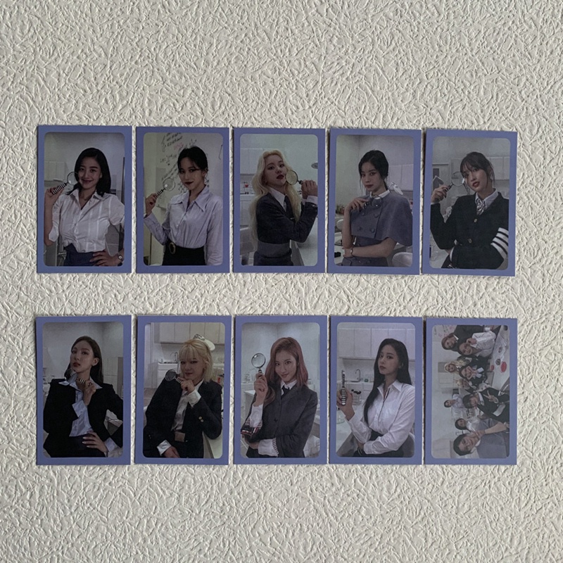 Tmdbyx Set 10 tấm thẻ ảnh 3 bưu thiếp nhóm nhạc Kpop TWICE