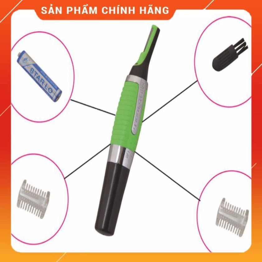 (HÀNG HOT SIÊU CHÂT) Máy Cạo Râu Kiêm Cắt Tỉa Lông Mũi Micro Touch Max Gọn Nhẹ- 206175