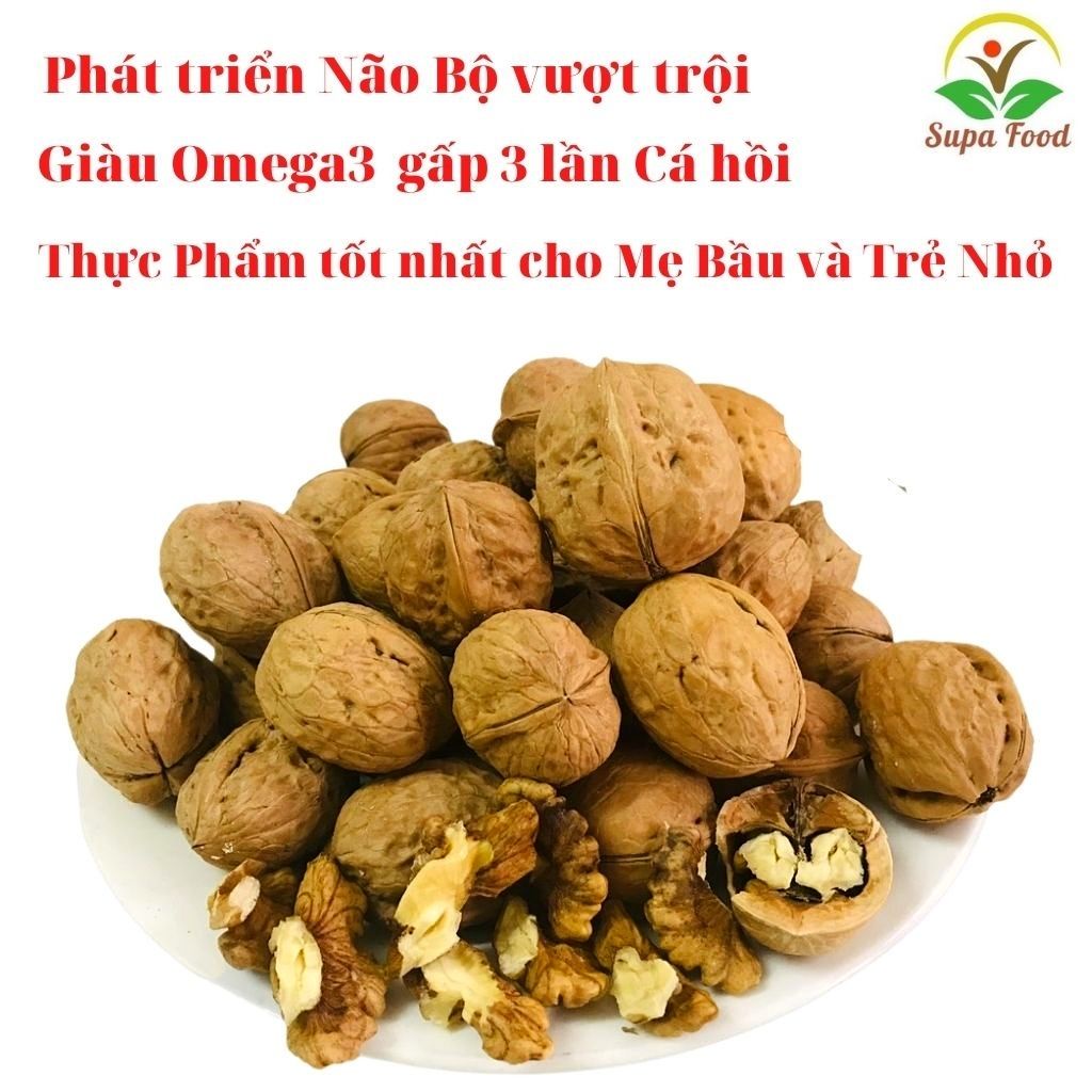 Óc Chó Mỹ Nguyên Vỏ [Có Kìm Tách Vỏ],Ngon Giòn Thơm Không Hôi Dầu Đắng Chát-Hạt Dinh Dưỡng-quả óc chó- OneFood