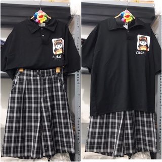 ÁO POLO CỔ BẺ TIM NGỰC
