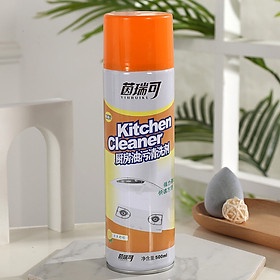 Xịt tẩy rửa nhà bếp đa năng Kitchen cleaner màu cam 500ml mới