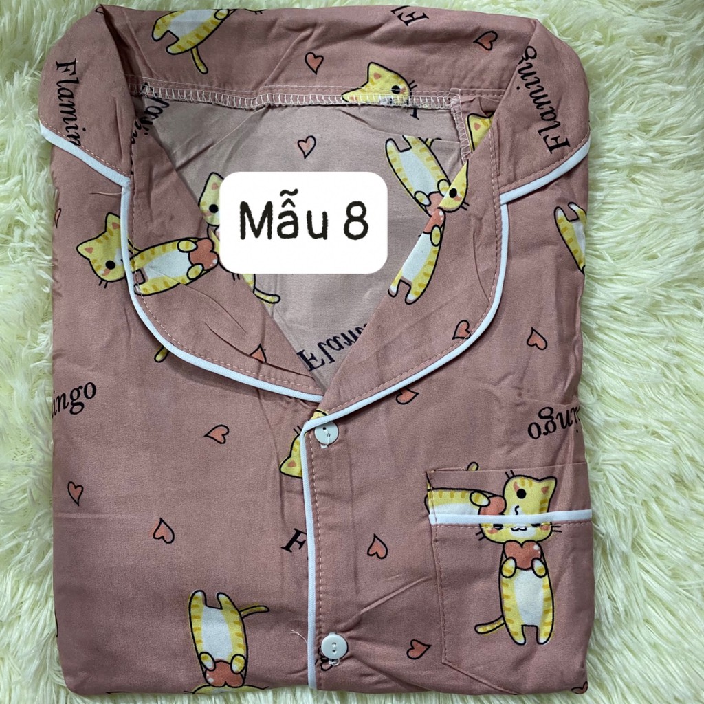 Bộ đồ bầu và sau sinh PIJAMA - Đồ bộ bầu  BPJM930 (Có khóa hoặc túi ngực như hình)