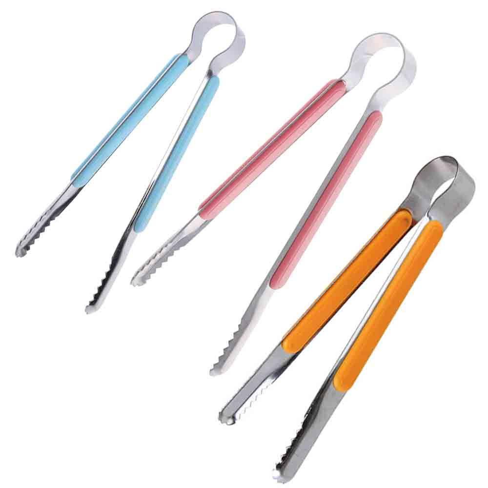 Kẹp Gắp Thức Ăn Mini Bằng Thép Không Gỉ