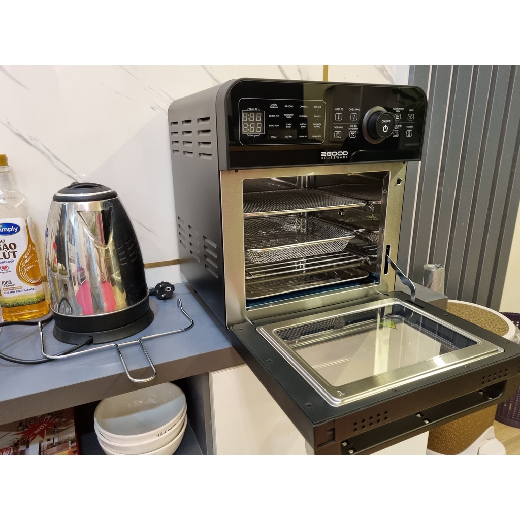 Nồi chiên không dầu 2GOOD Vortex S20 Airfryer Oven - Hàng chính hãng