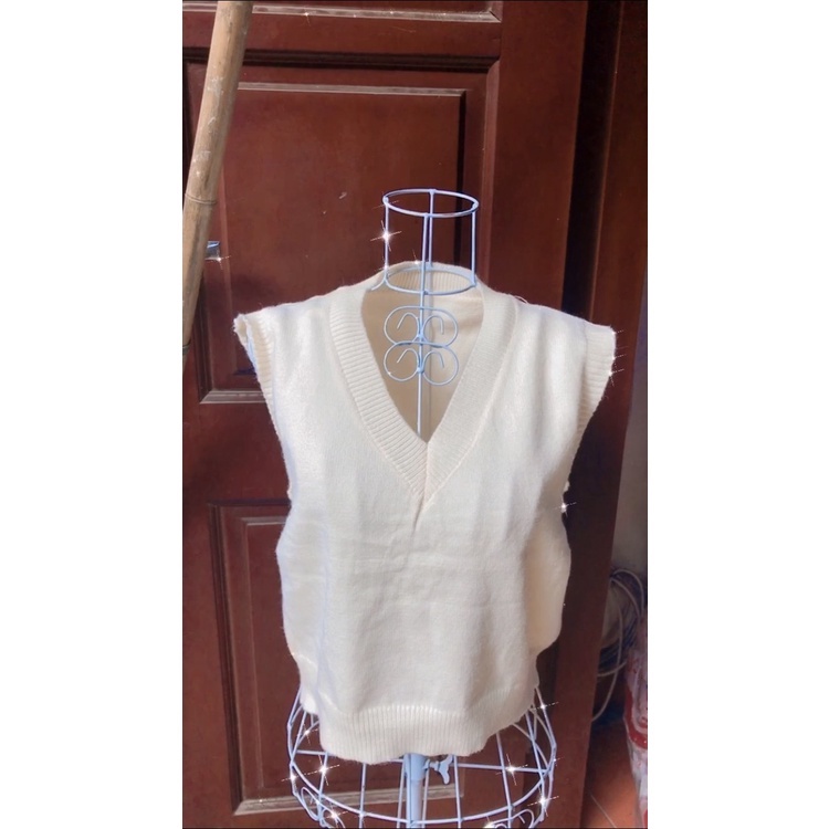 Áo vest gile cổ V họa tiết trơn cho nữ dạo phố, đi làm công sở mã VGLCV | BigBuy360 - bigbuy360.vn
