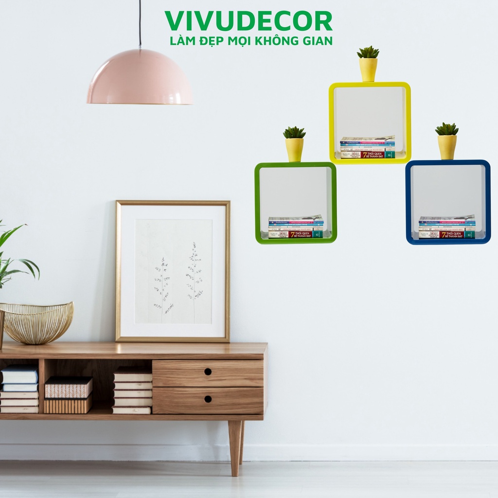 Kệ treo tường VIVUDECOR KT06 hàng nội địa Nhật Bản