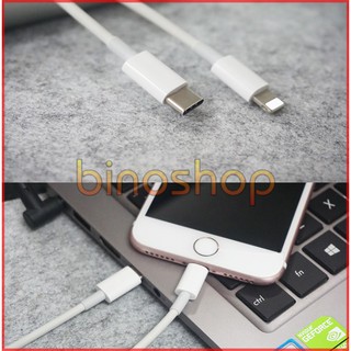Cáp sạc nhanh 2 đầu Type C - Lightning