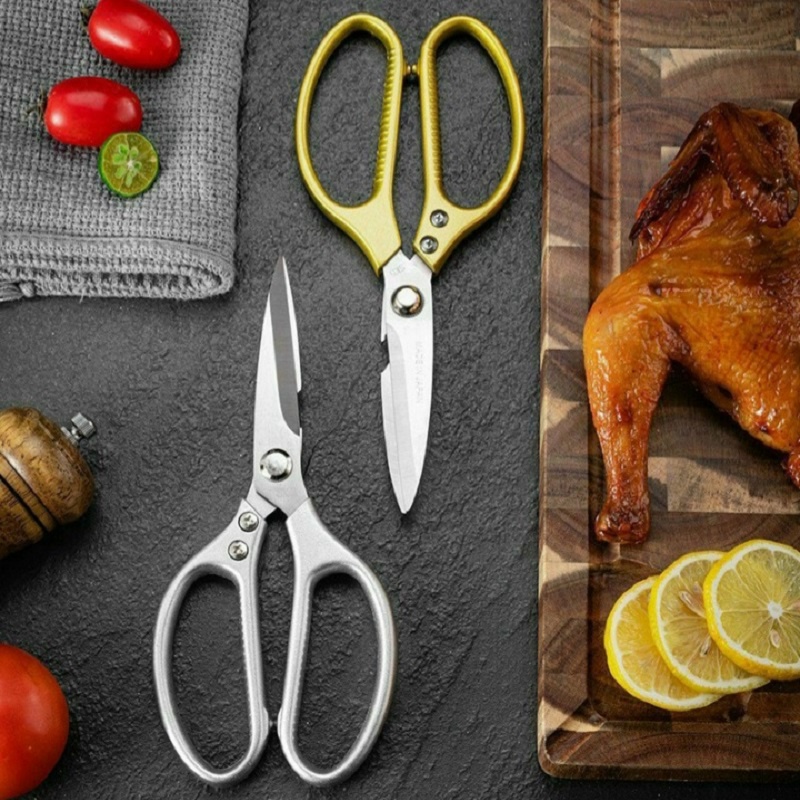 Kéo Cắt Gà Nhật bản SK5 - Kéo Cắt Nhà Bếp Đa Năng Siêu Sắc, Siêu Cứng Làm Từ Thép Không Gỉ Siêu Bền