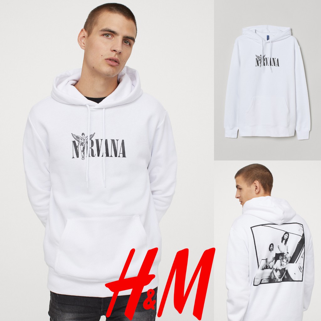 Áo Hoodie In Hình Hnm H & M Cá Tính Cho Nam Và Nữ