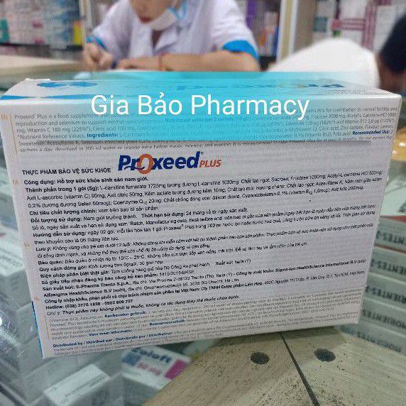 [Mã COS1505 giảm 8% đơn 300K] PROXEED PLUS (hộp 30 gói) Hỗ trợ sức khỏe nam giới | BigBuy360 - bigbuy360.vn