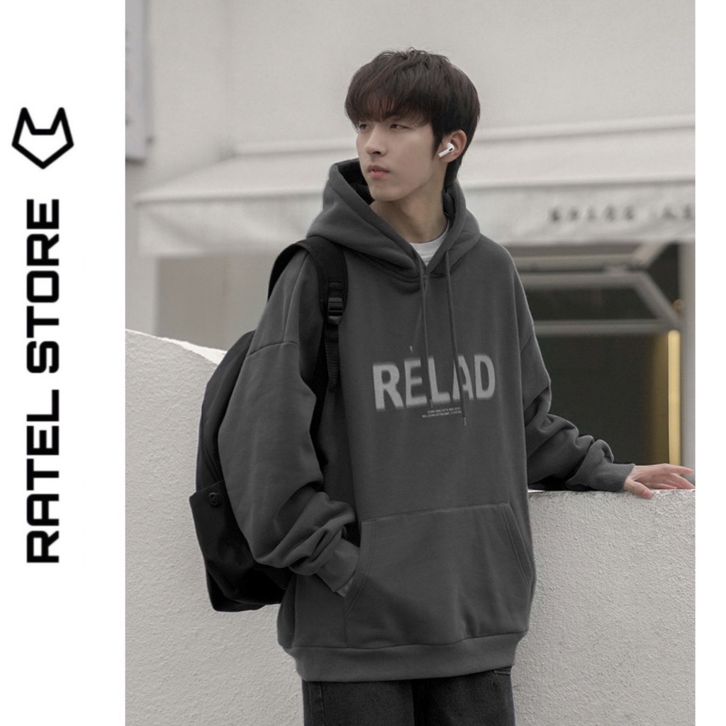 Áo Hoodie Local Brand Nỉ Bông Nam Nữ RELAD Ulzzang Unisex Form Rộng