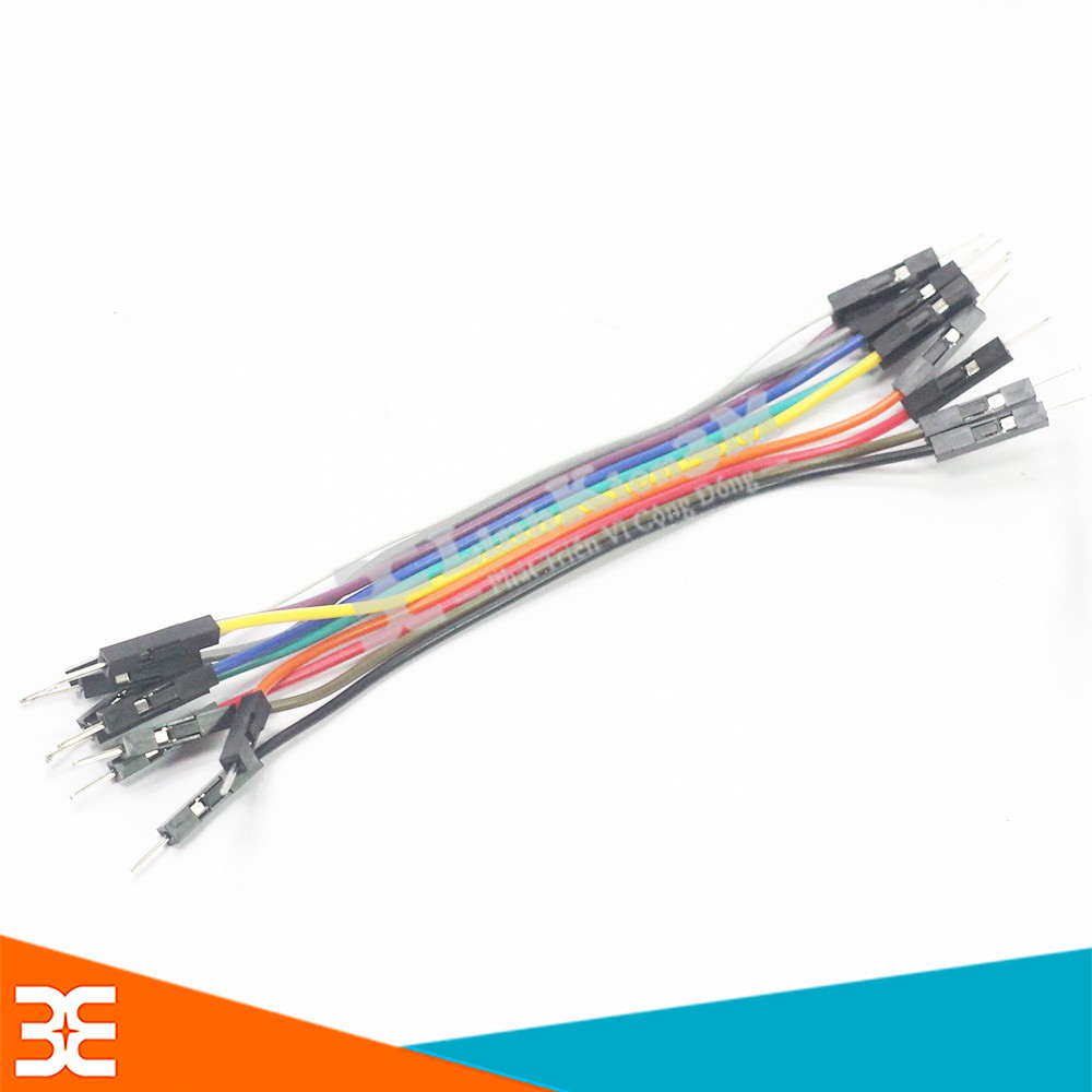 Bộ 40 Dây Nối 40P 7 Màu Dài 10Cm