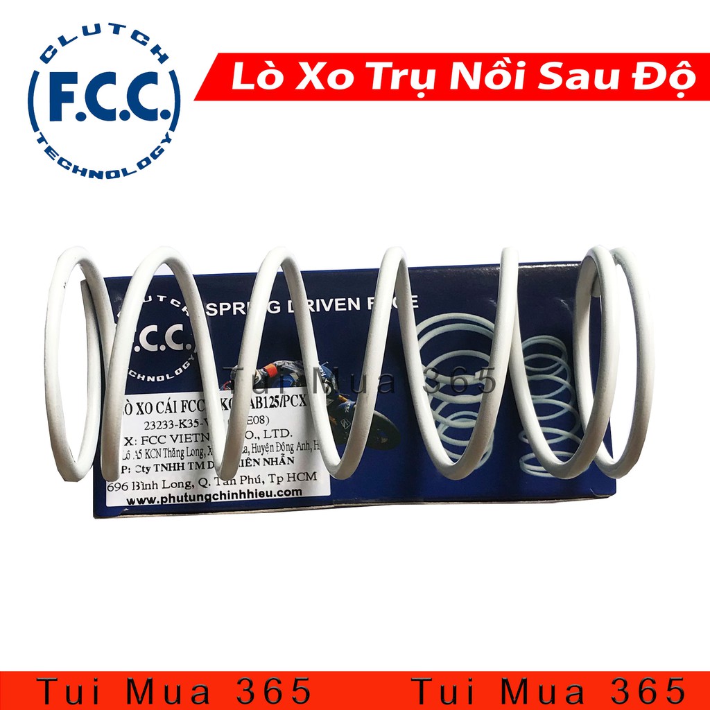 Lò Xo Trụ FCC Độ Nồi Sau Cho Xe Tay Ga