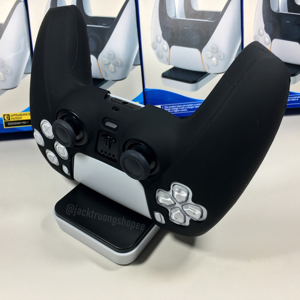 Dock sạc đế sạc đôi Dobe cho Tay cầm PS5 Dualsense Hàng chính hãng
