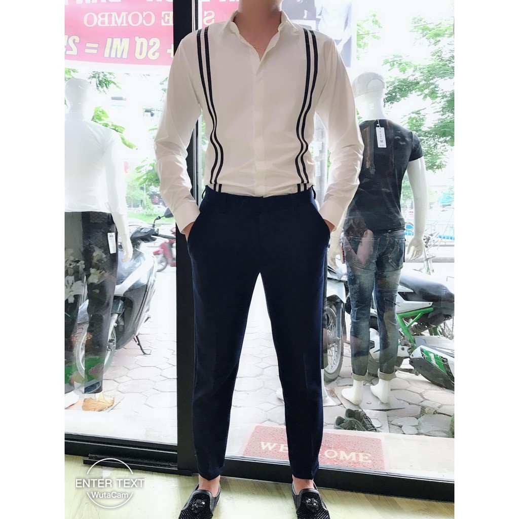 Quần Âu nam cao cấp dáng ôm co giãn 4 chiều | BigBuy360 - bigbuy360.vn