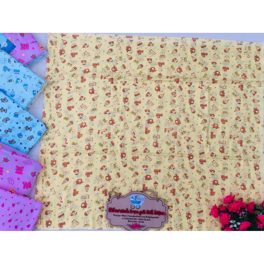 TÃ VUÔNG COTTON FANNY SIÊU ĐẸP