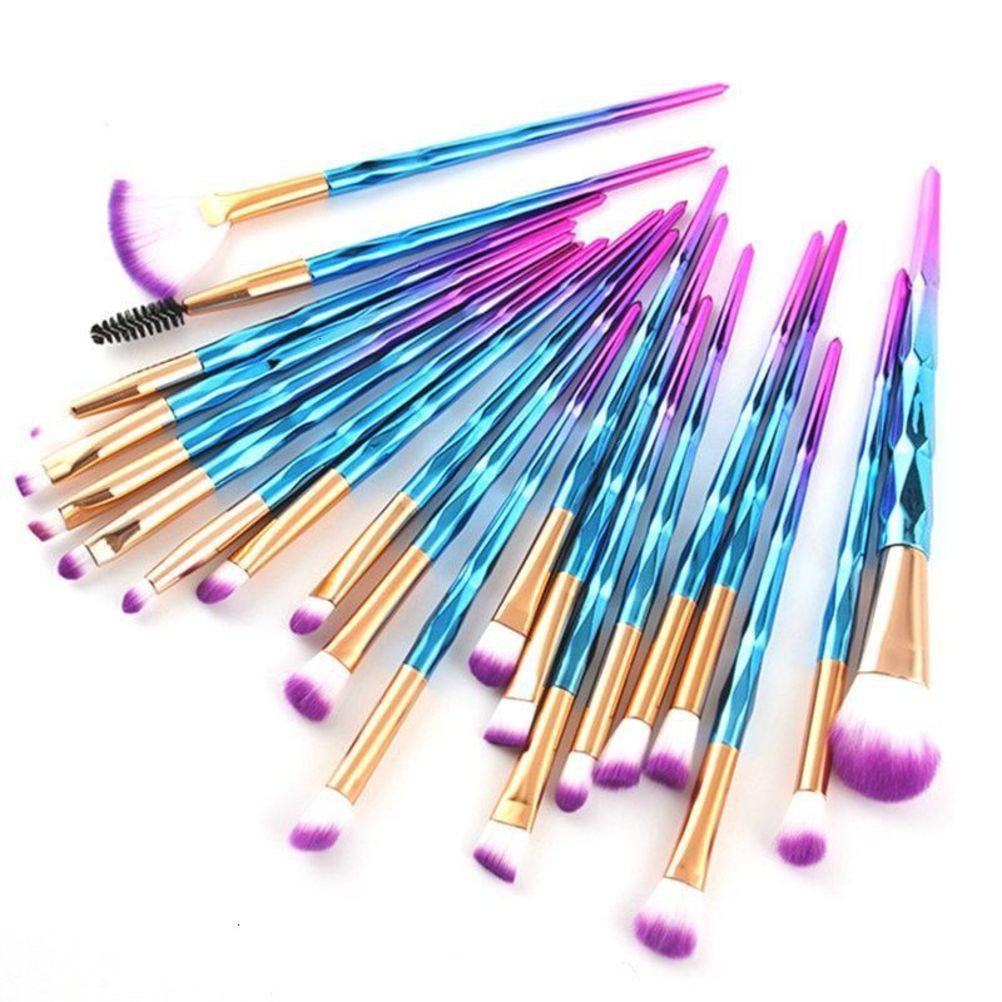 10/20 Set Cọ Trang Điểm Chuyên Nghiệp Chất Lượng Cao bộ cọ trang điểm gồm cây tặng kèm túi zip Vintage dành cho trang điểm cá nhân và chuyên nghiệp