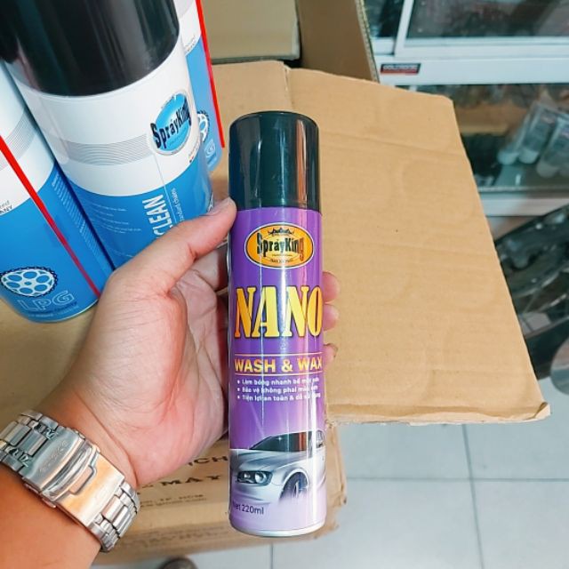 Xịt bóng nano sprayking