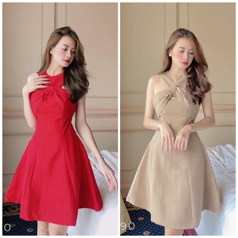 ĐẦM XOÈ XOẮN NGỰC 2 LỚP DÀY DẶN S M L