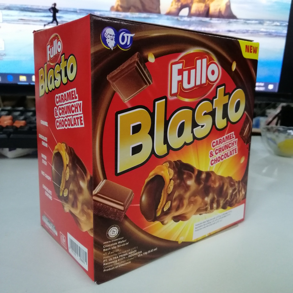 Bánh Xốp Sôcôla Fullo Blasto (Hộp 15 cái)