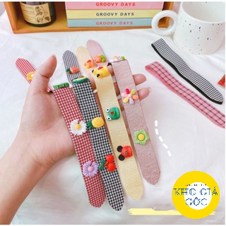 Băng Đô Dán Tóc Mái Phong Cách Hàn Quốc Dễ Thương Cho Bé Gái