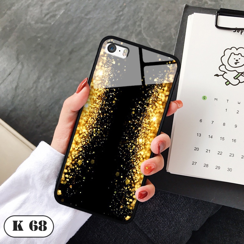 Ốp lưng iPhone 5 / 5s / 5SE  - Lưng kính 3D