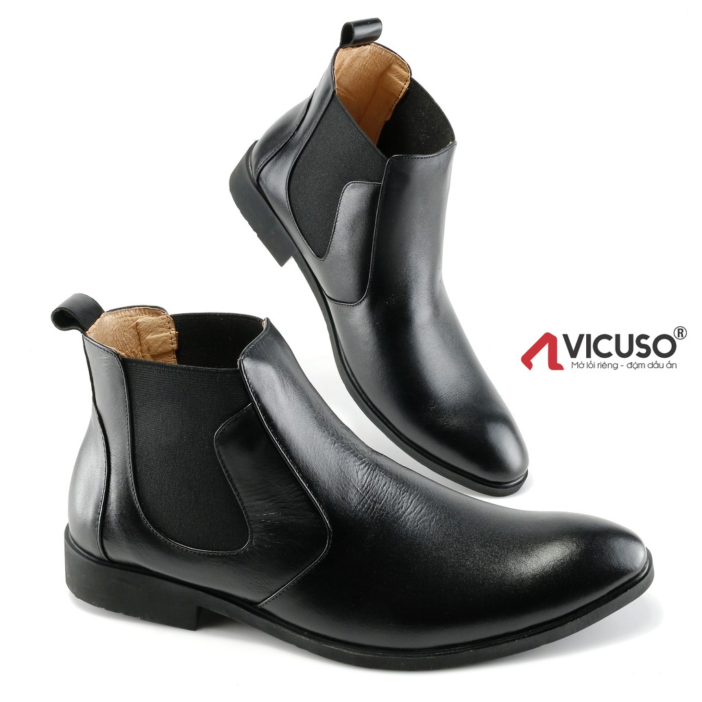 Chelsea Boot - Bốt nam da bò VCS-GN9999