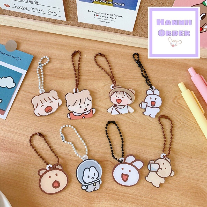 Keyring - Móc khoá gấu và em bé dễ thương