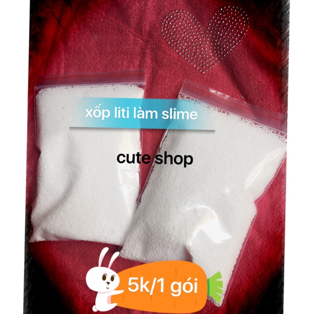 xốp liti làm slime( gói 15g)
